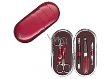 Kellermann 3 Swords luxusní manikúra 5 dílná Burgundy Fashion Materials v aktuálním módním materíálu 5831 F N
