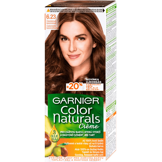 Garnier Color Naturals Créme Hair Color 6.23 Chocolate Caramel