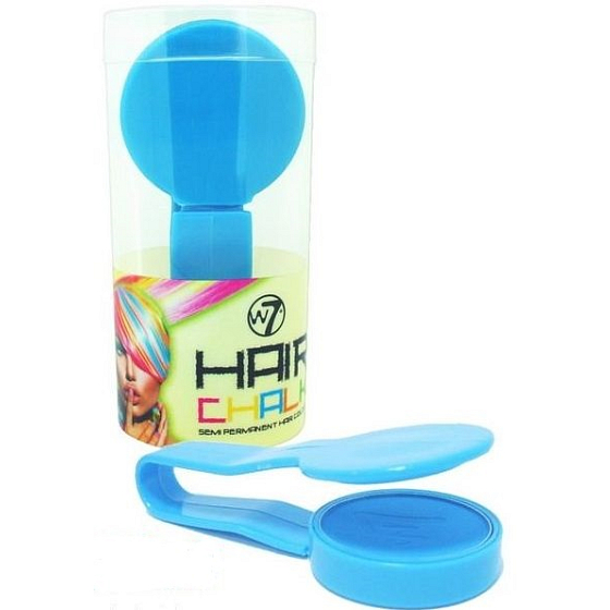 W7 Hair Chalk coloring chalk for hair Blue 2 g