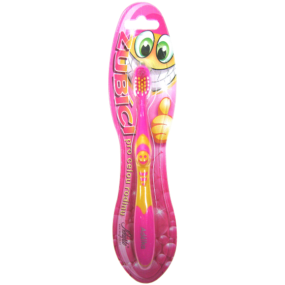 Nekupto Zubíci toothbrush for children named Adélka soft 1 piece
