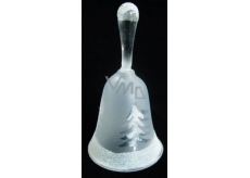 Glass bell with a landscape of 10 cm