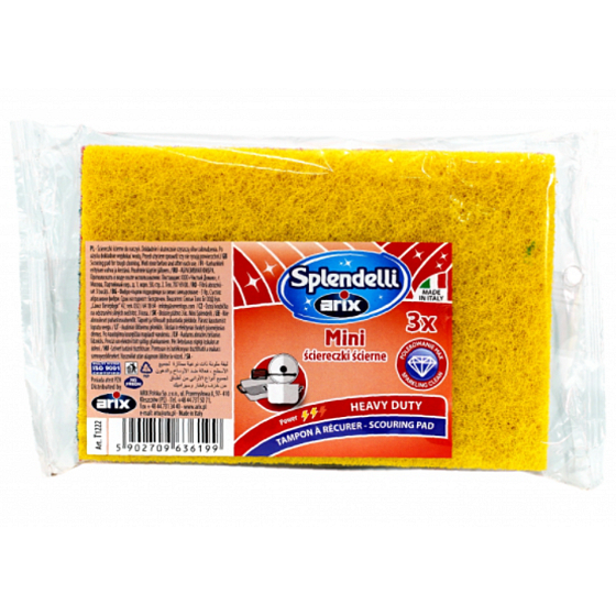 Arix Sharp Sponge - Grill and Oven Scrubber Gentle 3 Pieces