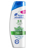 Head & Shoulders Menthol 2in1 shampoo and hair balm against dandruff 360 ml