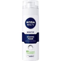 Nivea Men Sensitive Shaving Foam, 200 ml