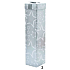 Angel Gift box folding with ribbon bow Christmas silver white stars 34 x 8 x 8 cm