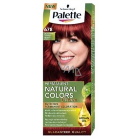 Schwarzkopf Palette Permanent Natural Colors Creme hair color 678 Garnet red