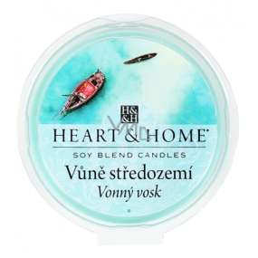 Heart & Home Mediterranean fragrance Soya natural fragrant wax 27 g