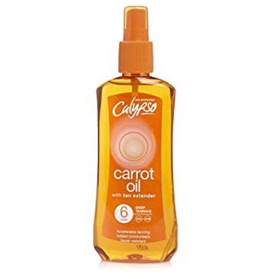 Calypso Carrot Oil SPF6 Tanning Oil 200 ml