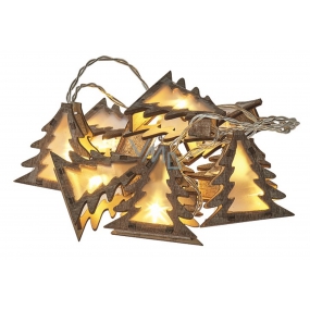 Emos Lighting Christmas Chain Trees 3D, 1.35m, 10 LEDs, Warm White + 0.3m Power Cord