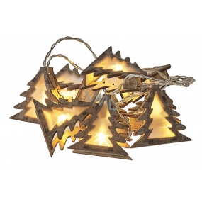 Emos Christmas Lighting Chain Trees 3D, 1.35 m, 10 LED, warm white + 0.3 m power cable