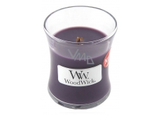 WoodWick Fig - Scented scented candle with wooden knot and glass cover small 85 g