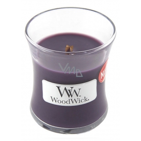 WoodWick Fig - Fig scented candle with wooden wick and lid glass small 85 g