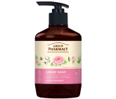 Green Pharmacy Musk Rose and Cotton Liquid Cream Rejuvenating Soap 460 ml