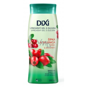 Dixi Rosehip and Cranberry Shower Gel with Oil 250 ml