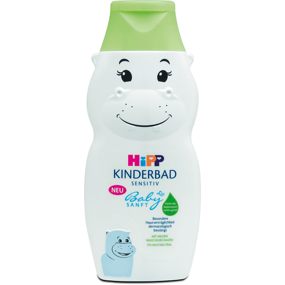 Hipp Babysanft Bath Hippo for children 300 ml