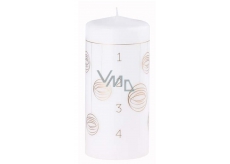 CANDLE 70x150mm print calendar white