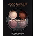 Max & More baked eyeshadow 439 Burgundy 5.5 g
