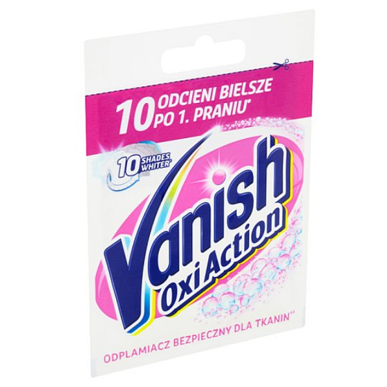 Vanish Oxi Action White Stain Remover Powder Bag 30g