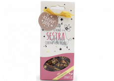 Nekupto Gift Center Fruit Loose Tea Amazing Sister 40 g