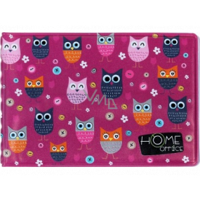 Albi Case for business cards, owls 9.5 cm x 7 cm