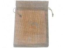 Jute imitation bag 17 x 12.5 cm 666