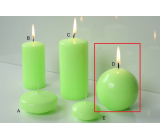 Lima Reflex phosphor green candle ball 80 mm 1 piece