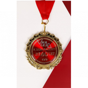 Albi Paper greeting card envelope Envelope with a medal - 60 years