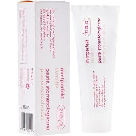 Ziaja Mintperfect Sensitive Anti-Cavity Toothpaste 75 ml