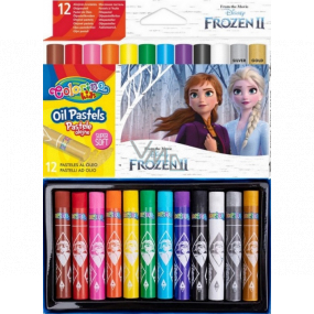 Colorino Oil Pastels Disney Frozen Round 12 Colors