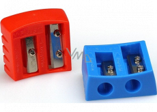 Y-Plus Buddy double sharpener extended tip 37 x 32 x 15 mm 1 piece red / blue