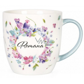 Albi Flowering mug named Romana 380 ml
