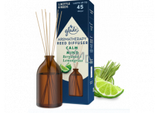 Glade Aromatherapy Reed Diffuser Calm Mind Bergamot + Lemongrass air freshener scented sticks 80 ml