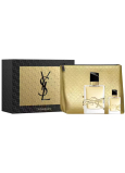 Yves Saint Laurent Libre parfémovaná voda 50 ml + parfémovaná voda 7,5 ml miniatura + kosmetická taštička, dárková sada pro ženy