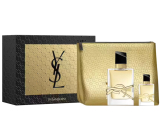 Yves Saint Laurent Libre parfémovaná voda 50 ml + parfémovaná voda 7,5 ml miniatura + kosmetická taštička, dárková sada pro ženy