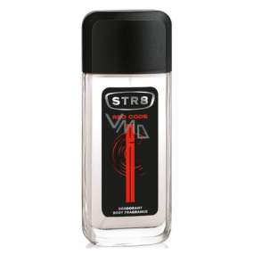 Str8 Red Code perfumed deodorant glass for men 85 ml