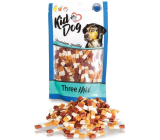 KidDog Three mix Chicken and Duck meat with Cod Chicken and duck meat with Cod, soft meat treat for dogs 80 g