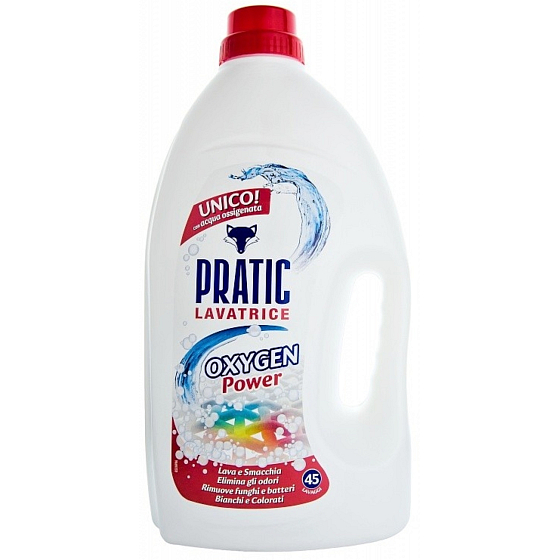 Pratic Lavatrice Oxygen Power universal washing gel 2,5 l