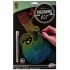 S ART Scratching rainbow picture Sloth 1 piece