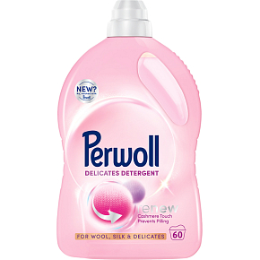 Perwoll Laundry Gel Renew Wool 60 doses, 3000 ml Perwoll Laundry Gel Renew Wool 60 doses, 3000 ml