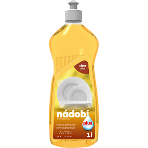 LAVON Dishwashing Liquid Lemon Plus, 1 l