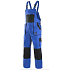 Work Pants with Bib BAL Luxy Robin, Blue-Black, Men's, Size 68