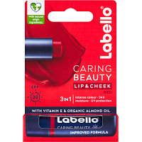 Labello Caring Beauty Lip & Cheek Red SPF 30
