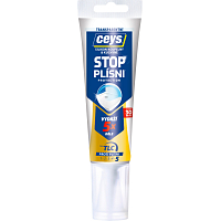 Ceys Stop Mold sanitary silicone, transparent, tube 125 ml