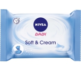 Nivea Baby Soft & Cream cleaning wipes for children 20 pieces