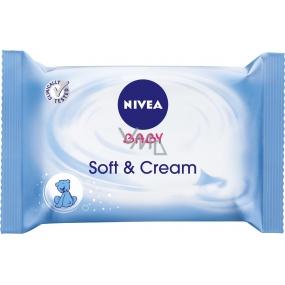 Nivea Baby Soft & Cream cleansing wipes for children 20 pieces