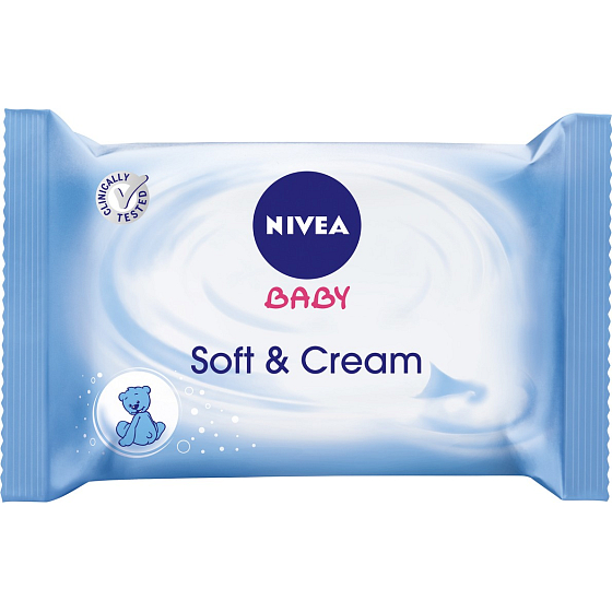 Nivea Baby Soft & Cream cleansing wipes for children 20 pieces