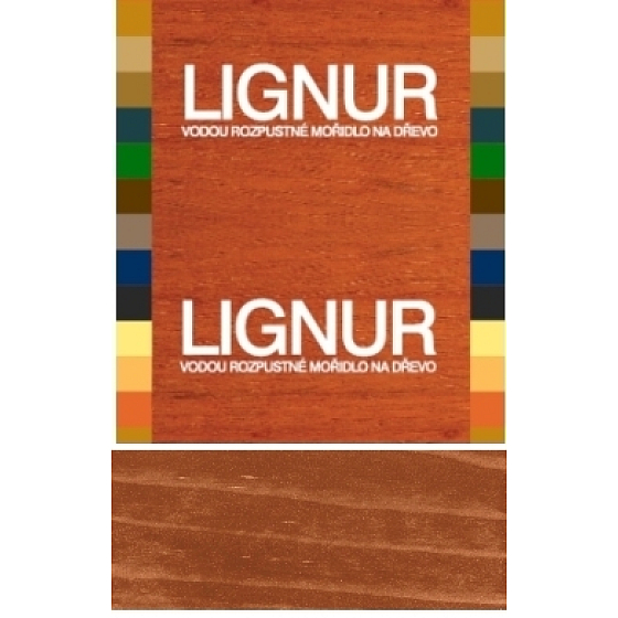 Lignur brown mahogany water-soluble wood stain 40 g