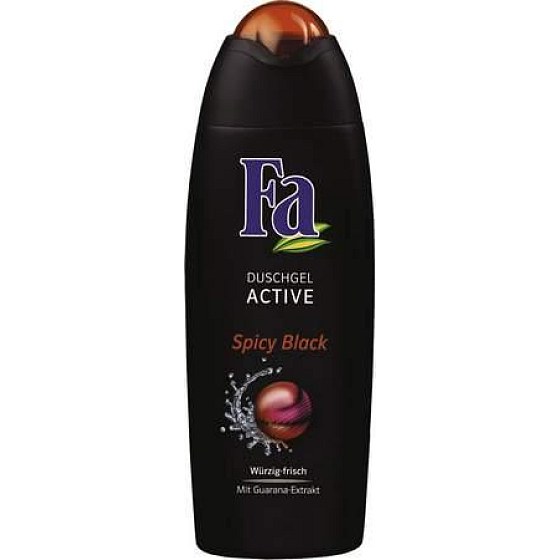 Fa Men Spicy Black shower gel for men 250 ml
