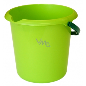 Spokar Green Line bucket with green plastic spout10 liters GL12
