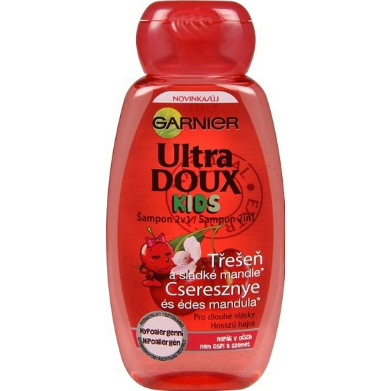 Garnier Naturals Kids Cherry and sweet almond shampoo for children 250 ml